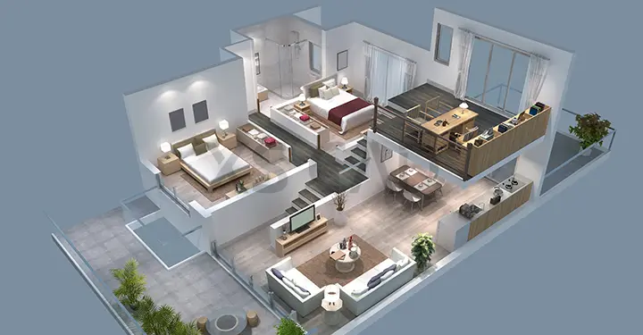 Interactive Floor Plans for Home Builders